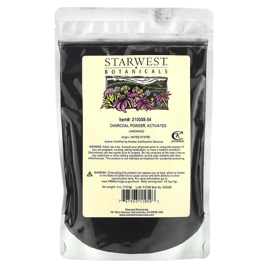 Activated Charcoal - 4oz
